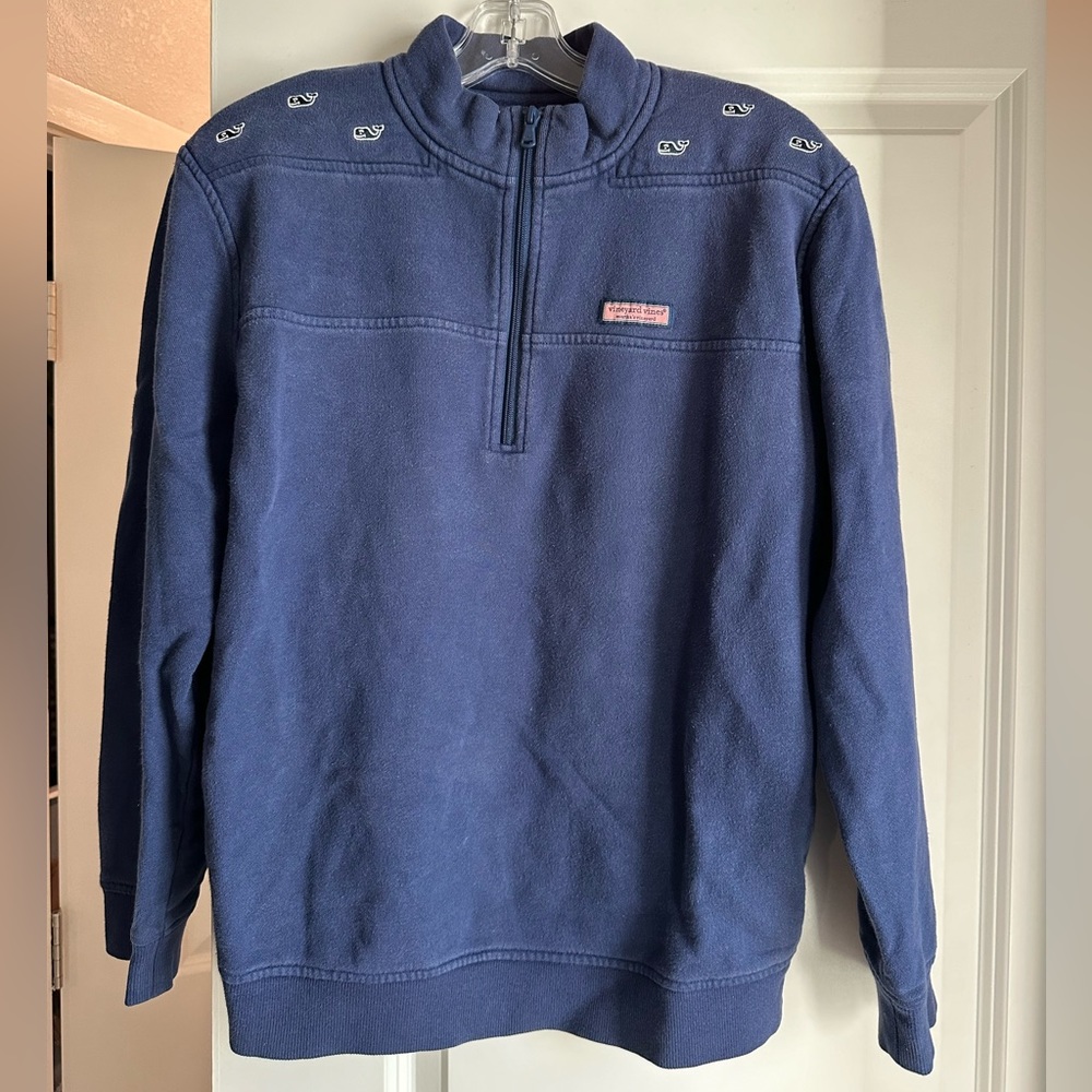 Navy Vineyard Vines Quarter Zip